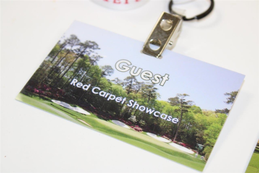 Masters 'Red Carpet Showcase' & 'Taste of the Masters Chefs' Augusta  National Guest & VIP Badges