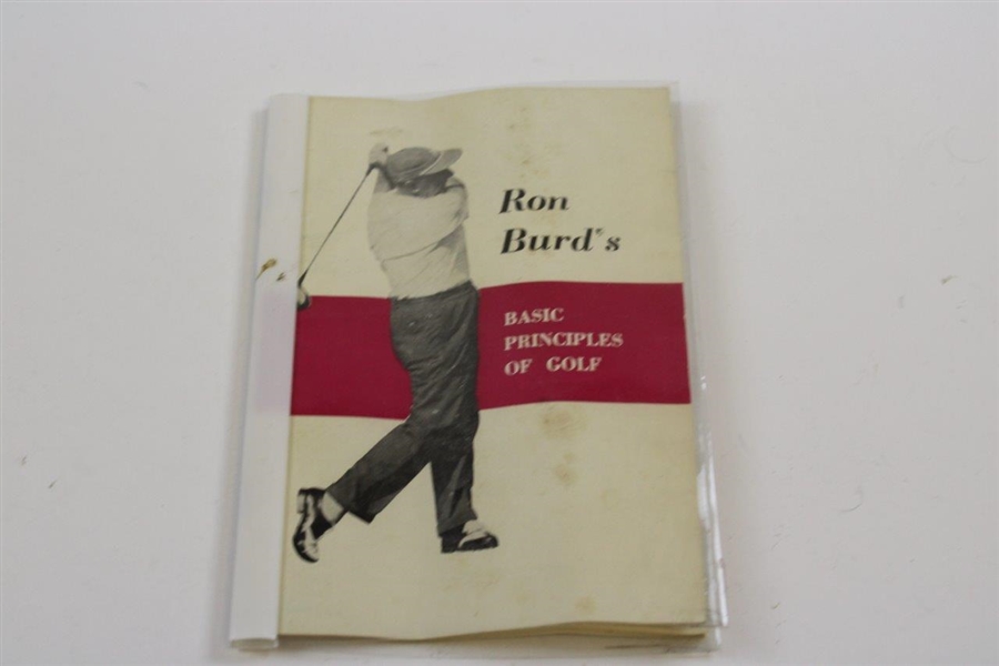 Five (5) Uncommon Golf Instructional Booklets - Mangrum, Keds, Snead/Wright, Cox & Burd