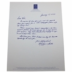 Marilyn Smith Handwritten & Signed 2003 Letter on Letterhead - Jan. 15th JSA ALOA