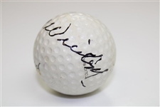Tom Weiskopf Signed Tom Weiskopf Model Ball JSA ALOA