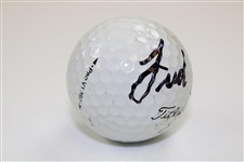 Fred Couples Signed Titleist 2 Logo Golf Ball JSA ALOA