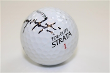 Casey Martin Signed 'Casey Martin' Signature Personal Top-Flite Strata Golf Ball JSA ALOA
