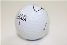 Casey Martin Signed 'Casey Martin' Signature Personal Top-Flite Strata Golf Ball JSA ALOA