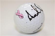 Annika Sorenstam Full Name Signed 1996 US Open at Pine Needles Logo Golf Ball JSA ALOA