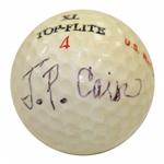 JP Cain Signed US National Seniors Logo Spalding Top-Flite XL Golf Ball JSA ALOA