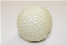JP Cain Signed US National Seniors Logo Spalding Top-Flite XL Golf Ball JSA ALOA