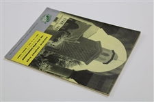 1949 US Open at Medinah CC Official Program with Pairing Sheet - Cary Middlecoff Winner