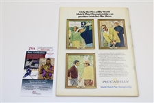 Gary Player Signed 1974 Golf Monthly Magazine JSA #RR55788