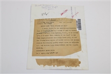 1954 Ben Hogan AP Wire Photo From Tamaris CC, Palm Springs
