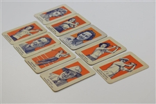 1952 Wheaties Golf Cards Sam Snead (2), Alice Bauer (2), Lloyd Mangrum (1), Marlene Bauer (2), Patty Berg (2)