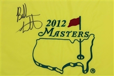 Bubba Watson Signed 2012 Masters Embroidered Flag  JSA ALOA