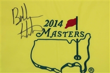 Bubba Watson Signed 2014 Masters Embroidered Flag  JSA ALOA