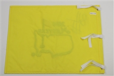 Bubba Watson Signed 2014 Masters Embroidered Flag  JSA ALOA