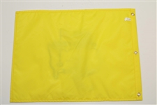 Arnold Palmer, Jack Nicklaus (Dates) & Gary Player (Dates) 'Big 3' Signed 2016 Masters Embroidered Flag JSA ALOA