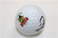 Dustin Johnson Signed 2016 US Open at Oakmont Logo Ball BECKETT #BB09305