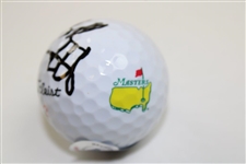 Bubba Watson Signed Masters Logo Ball BECKETT #BB09272
