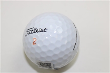 Bubba Watson Signed Masters Logo Ball BECKETT #BB09272