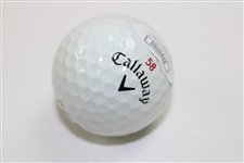 Jim Furyk Signed 58 Callaway Ball BECKETT JSA #DD50848