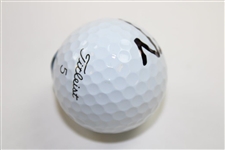 Nelly Korda Signed Ball W/ #1 Notation BECKETT #BB09297