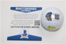 Jason Day Signed Masters Logo Golf Ball BECKETT #BB09302