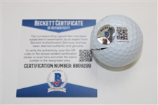 Lee Trevino Signed Golf Ball BECKETT #BB09299