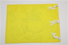Sergio, McIlroy, Willett, Reed & more Signed 2017 Masters Embroidered Flag JSA ALOA