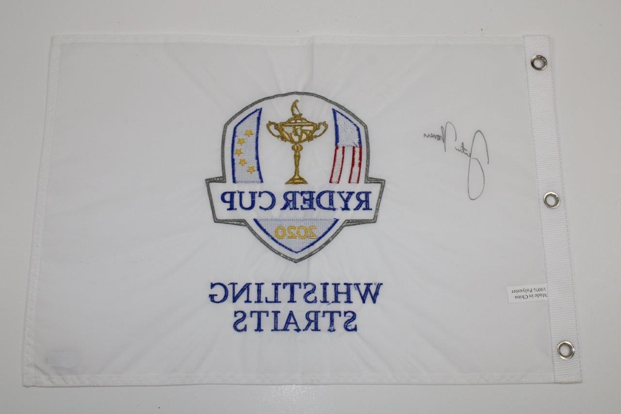 Lot Detail - Justin Thomas Signed 2020 Ryder Cup at Whistling Straits ...