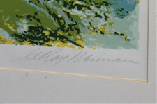 1974 Ltd Ed Serigraph on Paper 'Tournament Golf' #4/300 Signed by Artist LeRoy Neiman