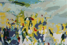 1974 Ltd Ed Serigraph on Paper 'Tournament Golf' #4/300 Signed by Artist LeRoy Neiman