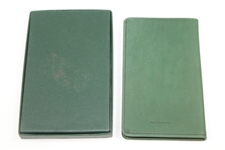 1998 USGA & R&A 'The Rules Of Golf' Full Grain Hide Book In Case
