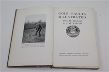 1905 'Golf Faults Illustrated' Book by GW Beldam & JH Taylor - Sargent Family Collection