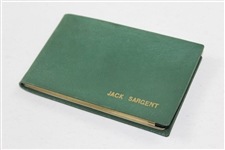 1967 Masters Tournament Gift - Address Book/Wallet with Name - Sargent Family Collection