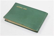 1967 Masters Tournament Gift - Address Book/Wallet with Name - Sargent Family Collection