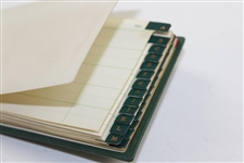 1967 Masters Tournament Gift - Address Book/Wallet with Name - Sargent Family Collection