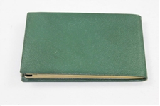 1967 Masters Tournament Gift - Address Book/Wallet with Name - Sargent Family Collection