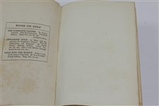 1912 'How To Play Golf' Book by Harry Vardon -Sargent Family Collection