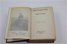 1912 'How To Play Golf' Book by Harry Vardon -Sargent Family Collection