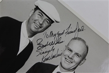 Ken Venturi Signed 8x10 Bill Mark 1965 Ryder Cup Photo to Jack Sargent JSA ALOA