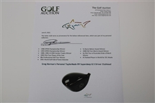 Greg Norman's Personal TaylorMade R9 Superdeep 8.5 Driver Clubhead