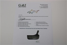 Greg Norman's Personal Dual Face Pat Pend Metal Putter Clubhead
