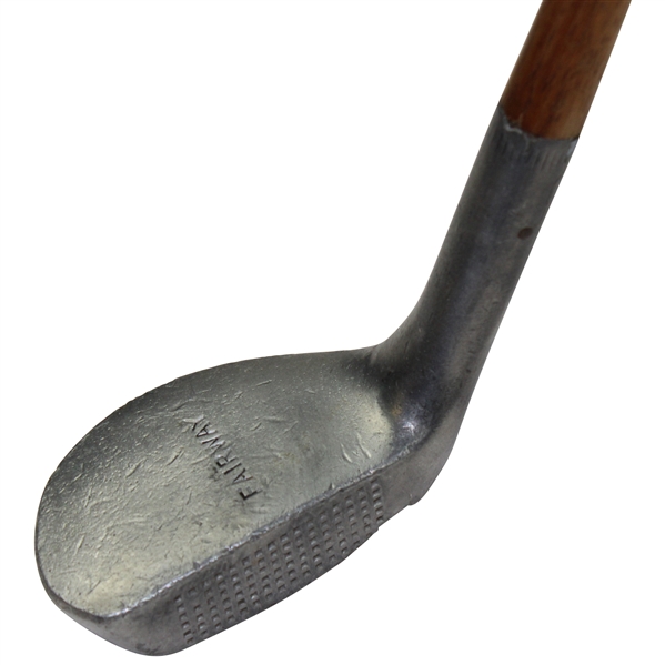 Flat Lie Vintage Fairway Metal Head Club 