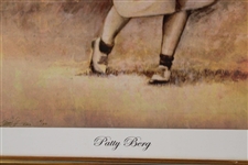 Framed Ltd Ed 2006 Giclée Print of Golfer Patty Berg 9/60 - World Golf Hall of Fame Collection