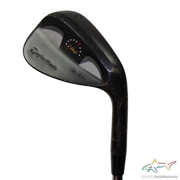 Greg Normans Personal Used TaylorMade BLACK rac 54 Degree Wedge