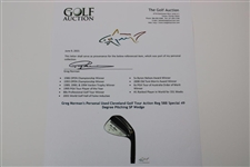 Greg Norman's Personal Used Cleveland Golf Tour Action Reg 588 Special 49 Degree Pitching SP Wedge