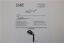 Greg Norman's Personal Used Jack Nicklaus MacGregor Muirfield Tour Forged Pitching Wedge