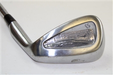 Greg Norman's Personal Used Unmarked & Unstamped Pitching Wedge with Lead Tape & '53' Handwritten
