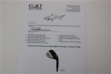 Greg Norman's Personal Used King COBRA Phil Rodgers 53 Degree Wedge