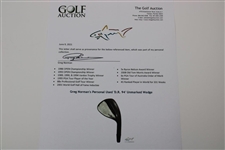 Greg Norman's Personal Used 'D.R. 94' Unmarked Wedge