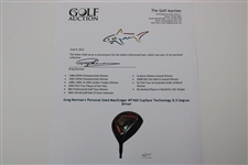 Greg Norman's Personal Used MacGregor MT460 Cupface Technology 8.5 Degree Driver