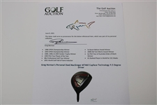 Greg Norman's Personal Used MacGregor MT460 Cupface Technology 9.5 Degree Driver